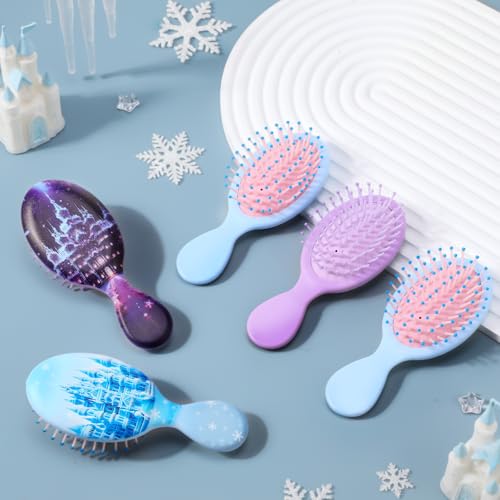 Save 69% on 12-Pack Snowflake Hair Brushes for Girls - Image 5