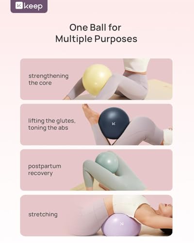 Save 65% on KEEP Anti-Burst Exercise Ball for Yoga & Therapy - Image 5