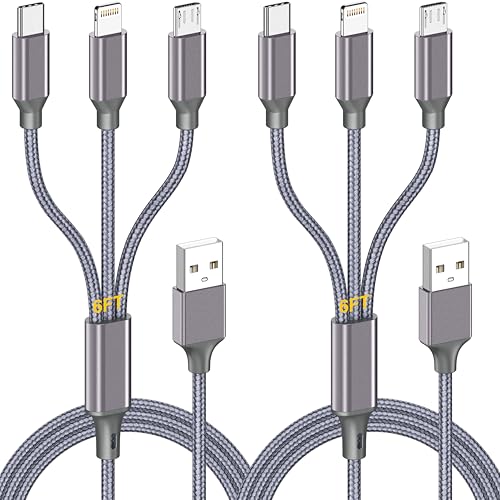Save 20% on a 2-Pack of 3-in-1 Multi Charging Cables