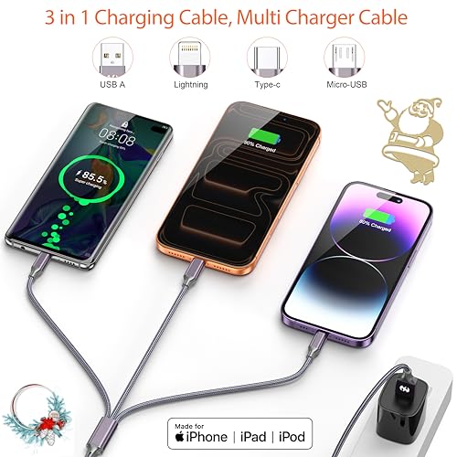 Save 20% on a 2-Pack of 3-in-1 Multi Charging Cables - Image 4