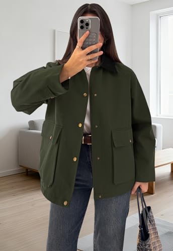 RomMoon Women's Casual Cargo Jacket - Lightweight & Versatile - Image 5