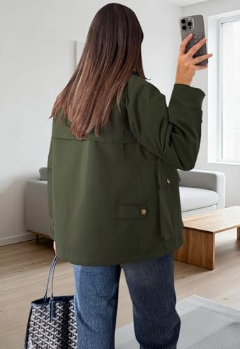 RomMoon Women's Casual Cargo Jacket - Lightweight & Versatile - Image 6