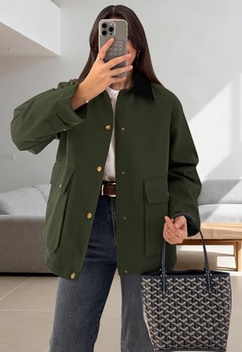 RomMoon Women's Casual Cargo Jacket - Lightweight & Versatile - Image 7