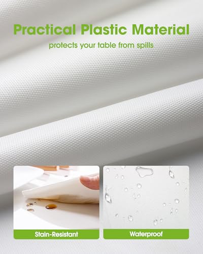 Save 20% on Pureegg 8-Pack Disposable Plastic Tablecloths - Image 3