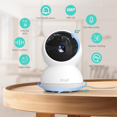 Buy One Get One Free: Alaga 3K Indoor Security Camera - Image 2