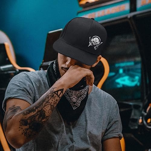 50% Off Classic Skull Snapback Baseball Cap for Men & Women - Image 3