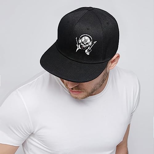 50% Off Classic Skull Snapback Baseball Cap for Men & Women - Image 4
