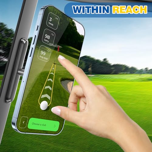 Save 56% on a Universal Magnetic Phone Holder for Golf Carts - Image 2