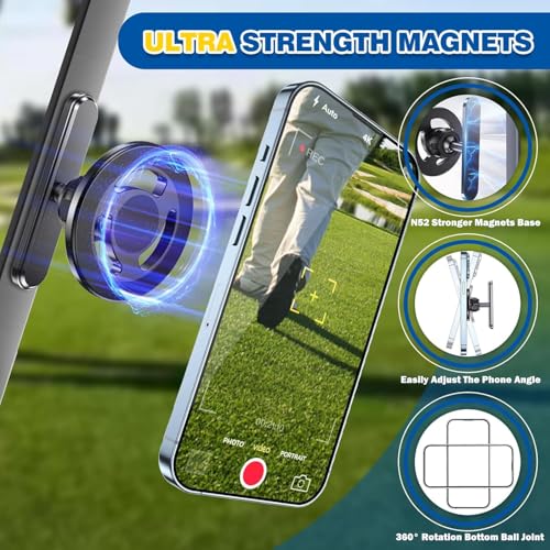 Save 56% on a Universal Magnetic Phone Holder for Golf Carts - Image 3