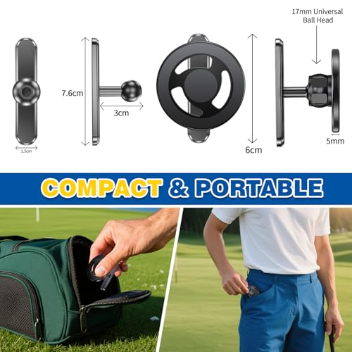 Save 56% on a Universal Magnetic Phone Holder for Golf Carts - Image 7