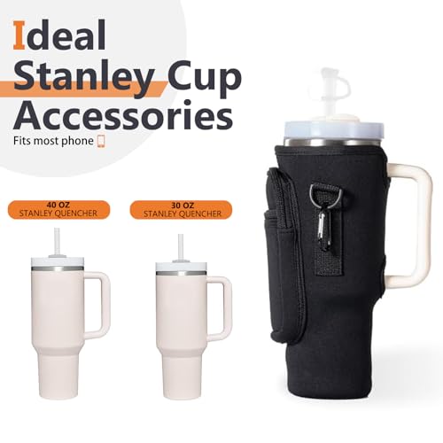 50% Off Stanley Cup Carrier Bag with Phone Pocket & Strap - Image 2