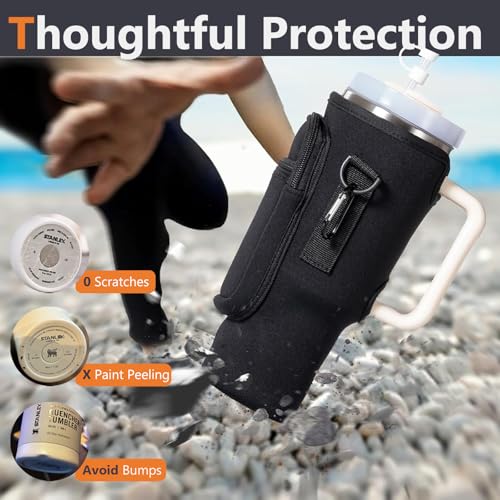 50% Off Stanley Cup Carrier Bag with Phone Pocket & Strap - Image 3