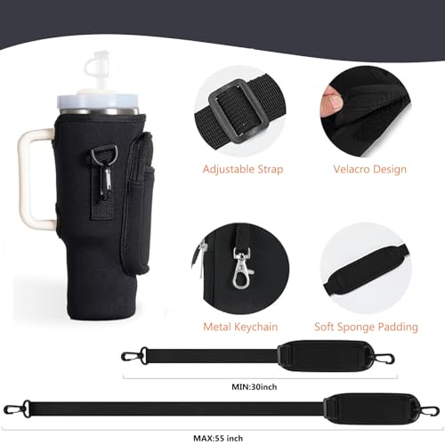 50% Off Stanley Cup Carrier Bag with Phone Pocket & Strap - Image 5