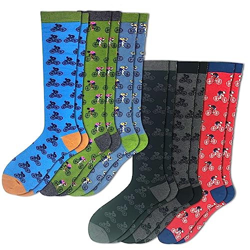 50% Off Lavencious Bamboo Knee High Athletic Socks - 6 Pairs - Image 1