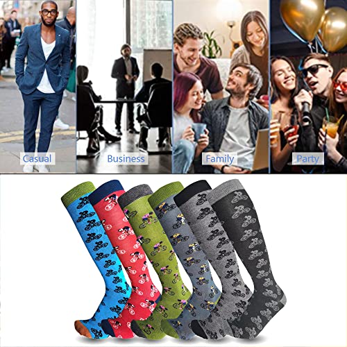 50% Off Lavencious Bamboo Knee High Athletic Socks - 6 Pairs - Image 3