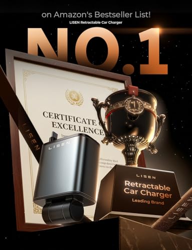 Save 35% on LISEN Retractable Car Charger with Code JUEY4JUO - Image 4