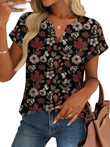 Save 53% on XIEERDUO Women's V-Neck Casual T-Shirts - Image 3