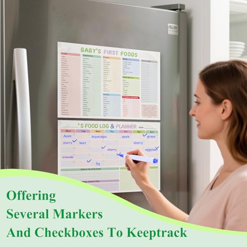 50% Off Baby's First Foods Tracker Magnets Set - Image 7
