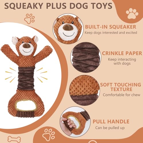 50% Off Letsmeet Squeaky Dog Toy with Crinkle Paper - Image 2