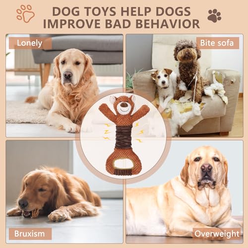 50% Off Letsmeet Squeaky Dog Toy with Crinkle Paper - Image 3