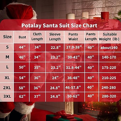 Potalay Deluxe 11pc Santa Suit for Men with Code BJVG8F4J - Image 6