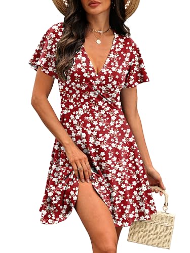 Save 43% on RUMIA Women's Floral Summer Wrap Dress - Image 2
