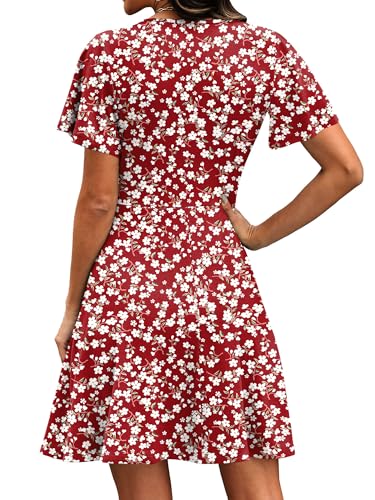 Save 43% on RUMIA Women's Floral Summer Wrap Dress - Image 5