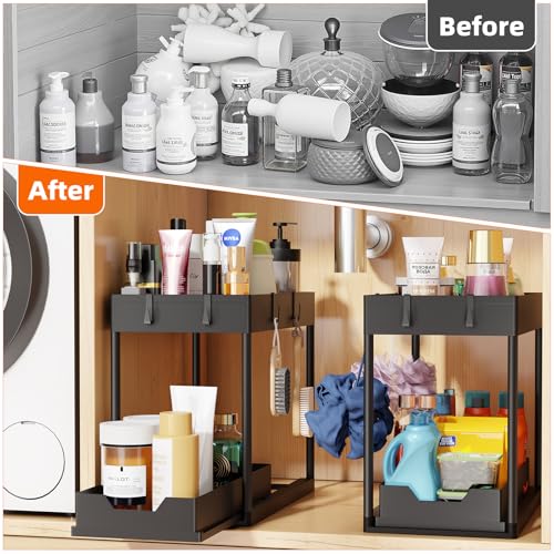 23% Off Simple Trending Under Sink Organizer 2-Pack - Image 3