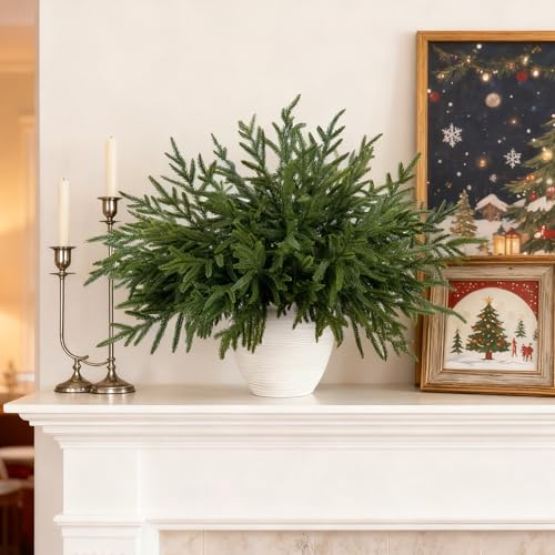56% Off Wakeys Artificial Norfolk Pine Christmas Stems - Image 5
