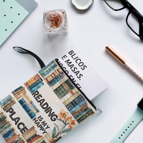 50% Off Reading Book Sleeve with Zipper & Pocket - Image 4