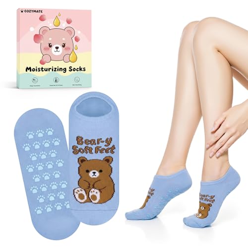 Bear Gel Moisturizing Socks for Dry Feet - Use Code KR9YA4TN - Image 1