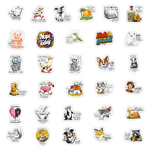 25% Off Jimuncy 56PCS Inspirational Animal Stickers - Image 4