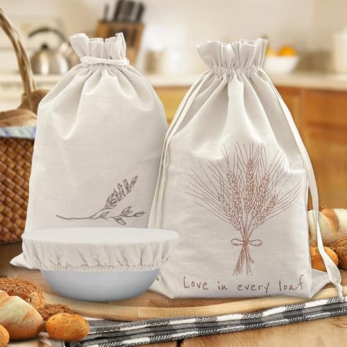 15% Off Reusable Linen Bread Bags for Homemade Sourdough - Image 1