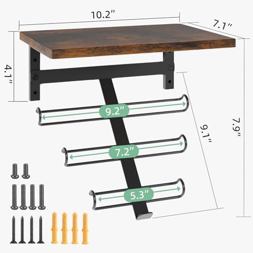 50% Off TJ.MOREE Resistance Band Storage Rack with Shelf - Image 3