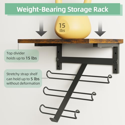 50% Off TJ.MOREE Resistance Band Storage Rack with Shelf - Image 5