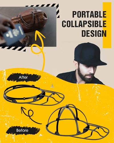 Hat Washer for Baseball Caps - Collapsible Cleaner Cage - Image 3