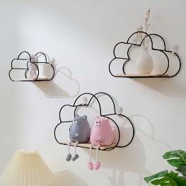 50% Off Cloud-Shaped Floating Shelves (3-Pack)