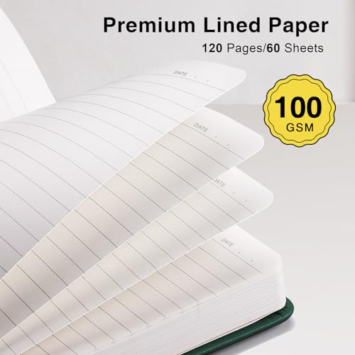 50% Off Oucaru 3-Pack Mini Hardcover Notebooks with Pens - Image 5