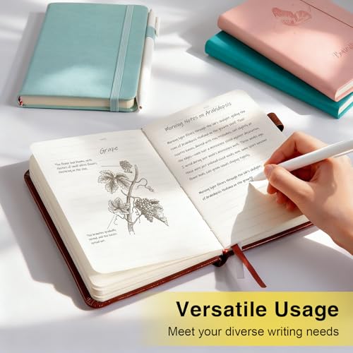 50% Off Oucaru 3-Pack Mini Hardcover Notebooks with Pens - Image 6