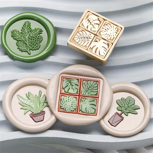 50% Off Vintage Potted Plant Wax Seal Stamp Kit - Image 3