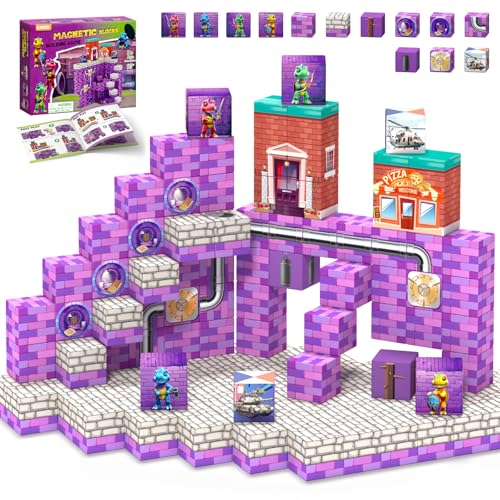 Save on 48PCS Magnetic Building Blocks for Kids Ages 3-6 - Image 1
