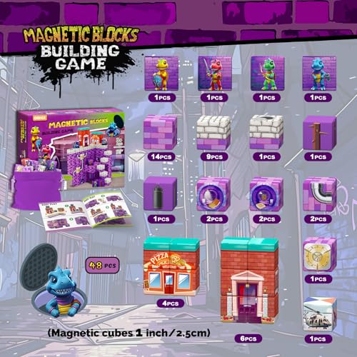 Save on 48PCS Magnetic Building Blocks for Kids Ages 3-6 - Image 3