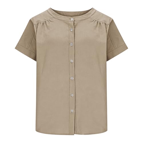 BAOQIN Women's Linen Button Down Shirt - Summer Essential - Image 5