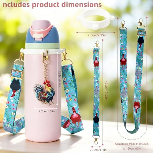 50% Off Owala Water Bottle Accessories Set with Straps & Charms - Image 4