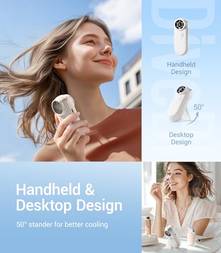 30% Off Diveblues TurboBear Portable Handheld Fan - Image 5