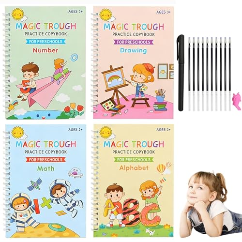 50% Off Magic Grooved Handwriting Practice Books for Kids - Image 1