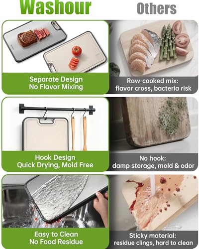 Save 40% on Washour Titanium 2-in-1 Cutting Board - Image 5