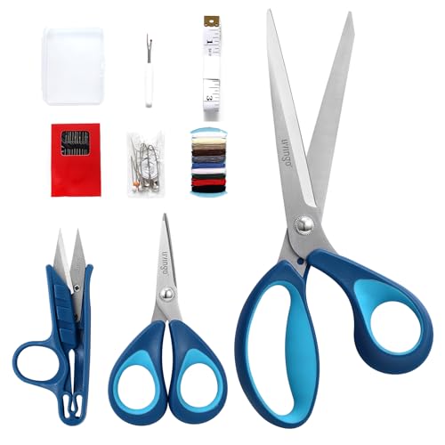 50% Off LIVINGO Fabric Sewing Scissors Set with 3 Tools