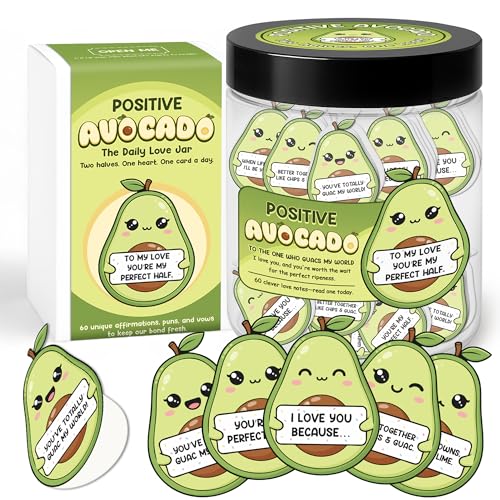 50% Off Positive Avocado Love Notes Jar - Cute Gift Idea