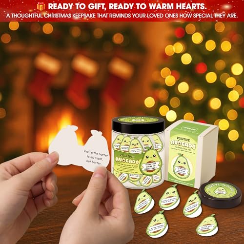 50% Off Positive Avocado Love Notes Jar - Cute Gift Idea - Image 3